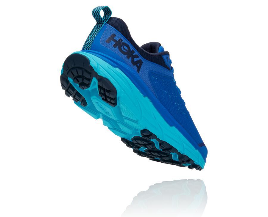 Tenis Hoka One One Trail Hombre Azules - Challenger Atr 6 - MTAY04639